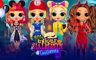 BFFs Unique Halloween Costumes Dress Up Game
