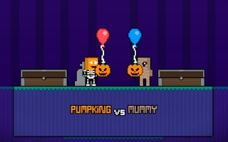 Pumpking vs Mummy: Halloween Race Game