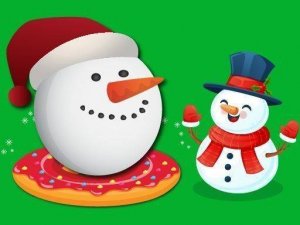 Winter Hoop Toss Arcade