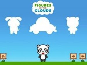 Figures in the Clouds Puzzle Game Online - Shape Matching Puzzle