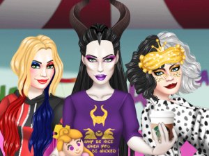 Harley and BFF PJ Party Dress Up Game