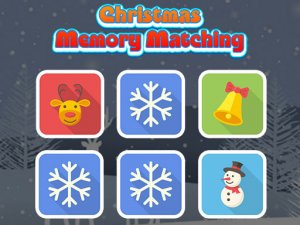 Christmas Memory Matching Puzzle Game - Memory Game