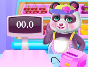 Panda Supermarket Manager Online Game - Simulation Game