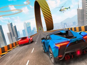 Sky Car Online Racing Arcade Game
