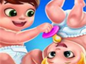 Baby Twins Caring Day Online Game - Baby Care Game