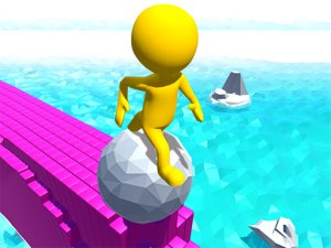 Roll Run 3D Online Arcade Game