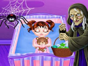 Baby Defeats Nightmare Online Puzzle Game
