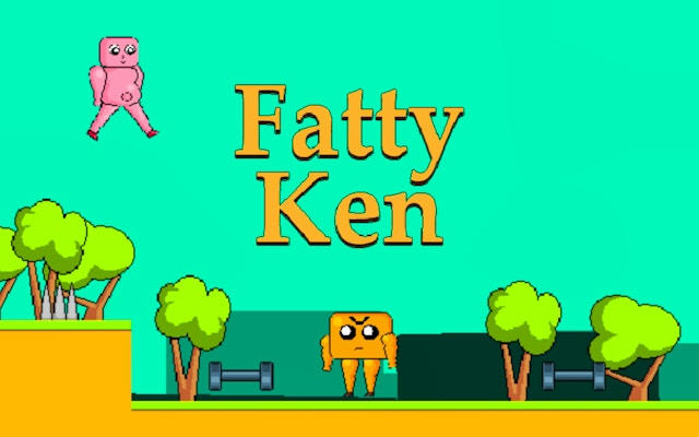 Fatty Ken: Dumbbell Dash
