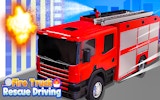 Fire Truck Rescue Driving Simulator