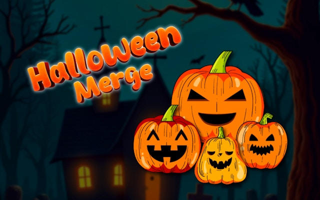 Halloween Merge: Haunted Puzzle Game