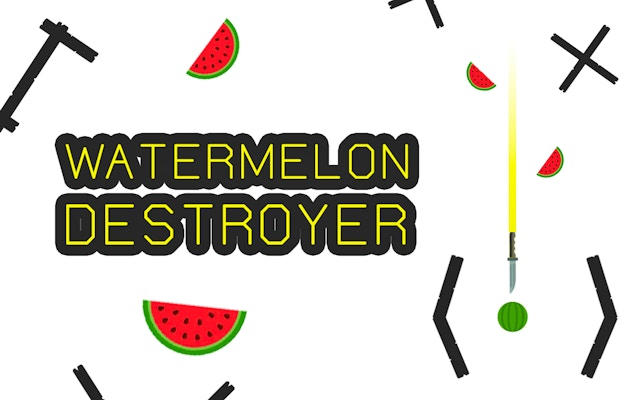 Watermelon Destroyer - Fruit Slicer Game