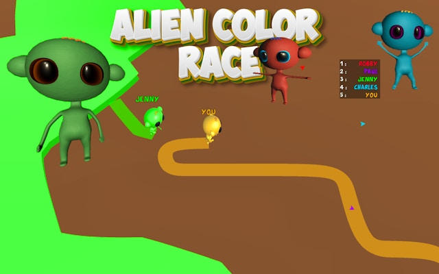 Alien Color Race - Area Capture Survival Game