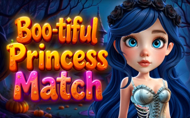 Boo-tiful Princess Match: Halloween Makeover Puzzle