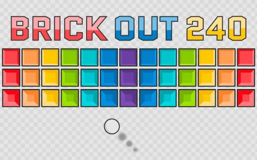 Brick Out 240 - Classic Arcade Breakout Game