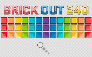 Brick Out 240 - Classic Arcade Breakout Game