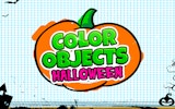 Color Objects Halloween: Kids Painting Game