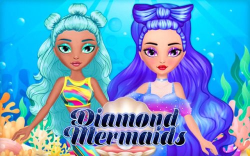Diamond Mermaids Dress Up Game