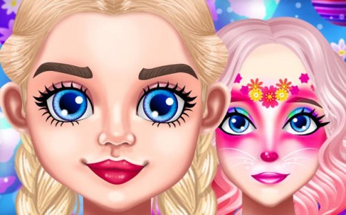 Easter Funny Makeup - Face Painting Game