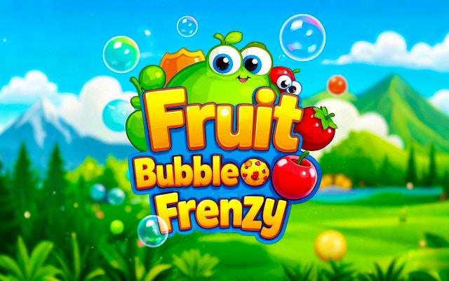 Fruit Bubble Frenzy - Bubble precision fighter Puzzle Game
