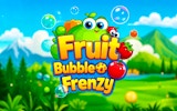 Fruit Bubble Frenzy - Bubble precision fighter Puzzle Game