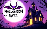 Halloween Bats: Candy Match Puzzle