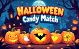 Halloween Candy Match Puzzle Game