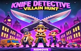 Knife Detective - Villain Hunt: Action Puzzle Game