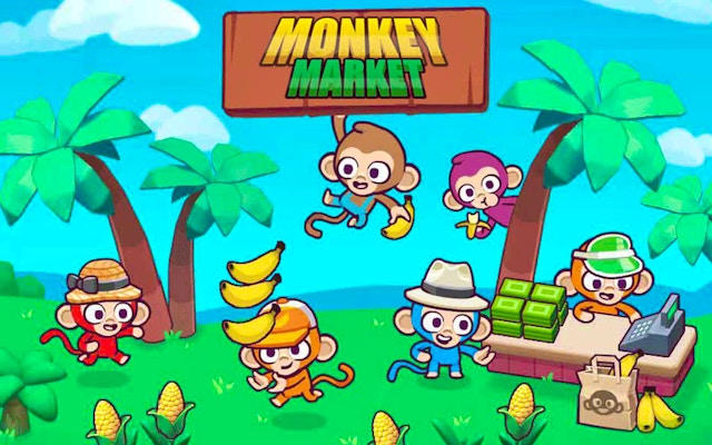 MonkeyMarket: Supermarket Tycoon Game