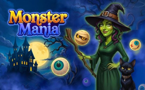 Monster Mania - Halloween Merge Puzzle Game