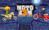 Moto X3M Spooky Land - Halloween Bike Racing Game