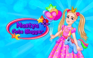 Nastya Cute Blogger: Makeup & Fashion Game