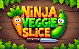 Ninja Veggie Slice - Free Online Slicing Game