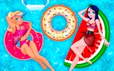 Pool Float Party: Girls Makeover & Design Game