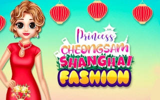 Princess Cheongsam Shanghai Fashion Dress Up Game