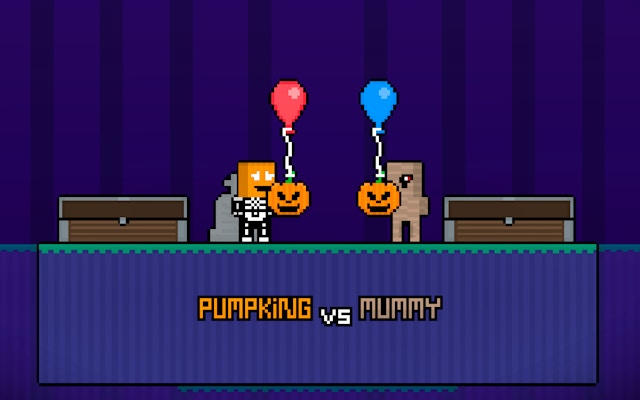 Pumpking vs Mummy: Halloween Race Game