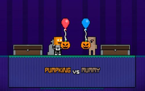Pumpking vs Mummy: Halloween Race Game