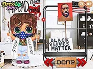 Stylish Doll Dress-Up Studio